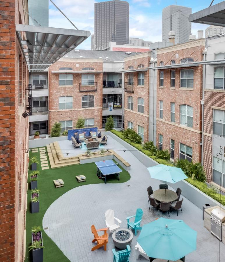 Loft Style 2Br Apt I Dallas City Center I Pool I Gym I Workspace I Pets Exterior foto